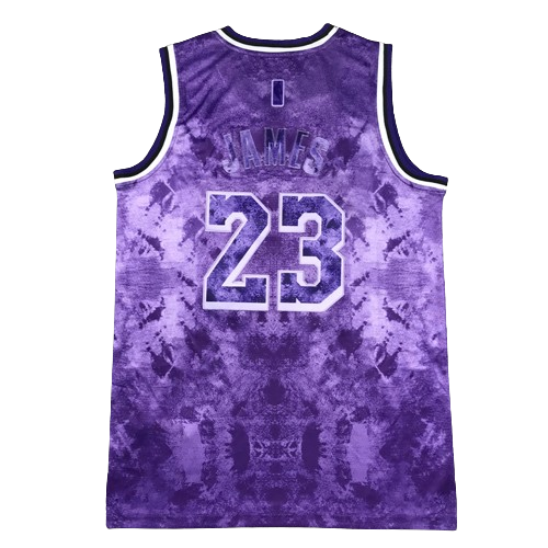 Lakers No. 23 James Transfer Purple 22-23 Season MVP Edition Jersey