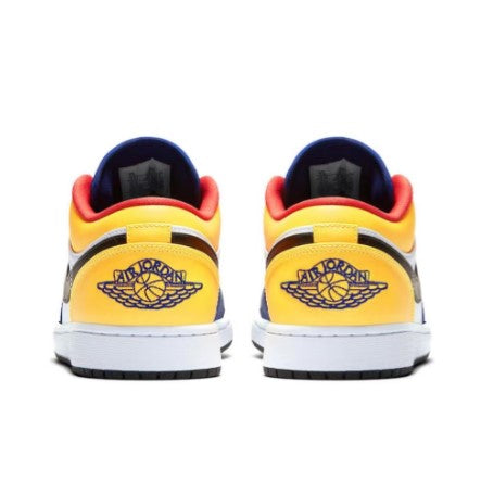 TÊNIS AIR JORDAN 1 LOW "Blue&Yellow"