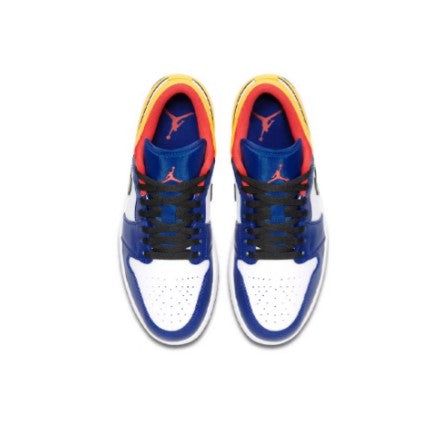 TÊNIS AIR JORDAN 1 LOW "Blue&Yellow"