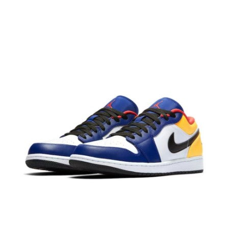 TÊNIS AIR JORDAN 1 LOW "Blue&Yellow"