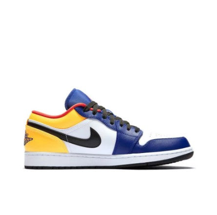 TÊNIS AIR JORDAN 1 LOW "Blue&Yellow"